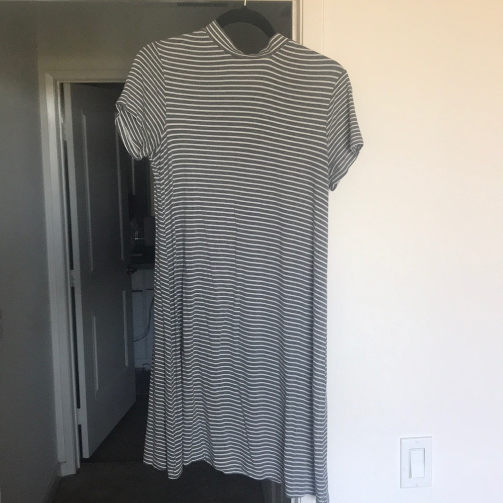 Midi dress gray